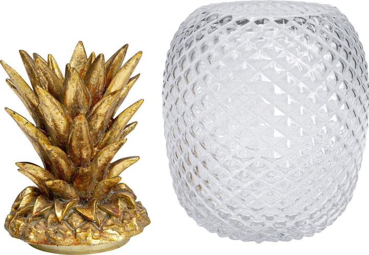 Immagine prodotto Kare Design Deco Tin Pineapple visibile (16 x 16 x 31 cm)