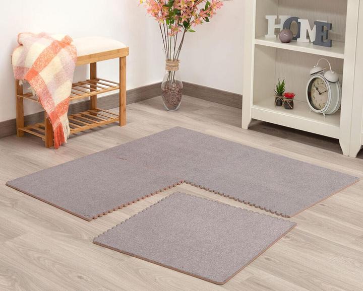 BigBuy Spielmatte 60 x 60 x 1 cm Blau 4 Stücke