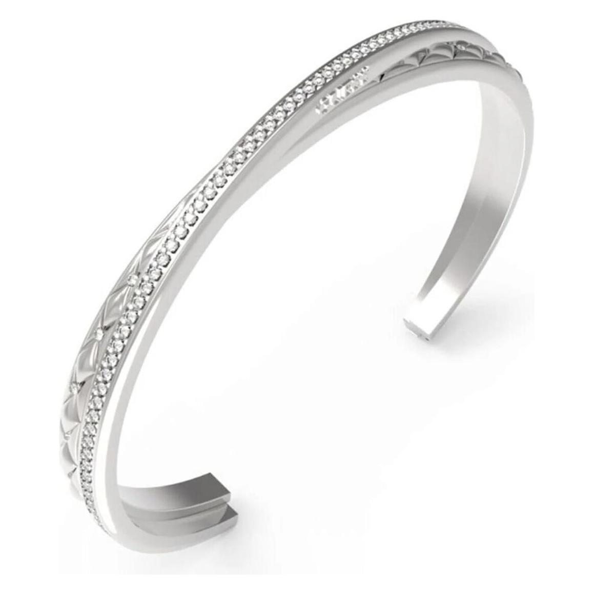 Guess, Armschmuck, Jewellery JUBB04584JWRHS Armband Zilverkleurig, (20 cm, Edelstahl)