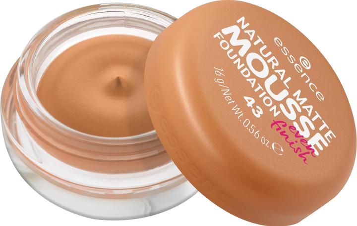 Image du produit essence NATURAL MATTE MOUSSE FOUNDATION fond de teint (43 Beige)