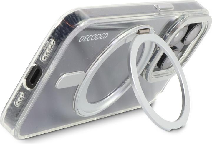 Produktbild Decoded Recycled Plastic Loop Stand Backcover iPhone 15 Pro Transparant (Apple iPhone 15 Pro)