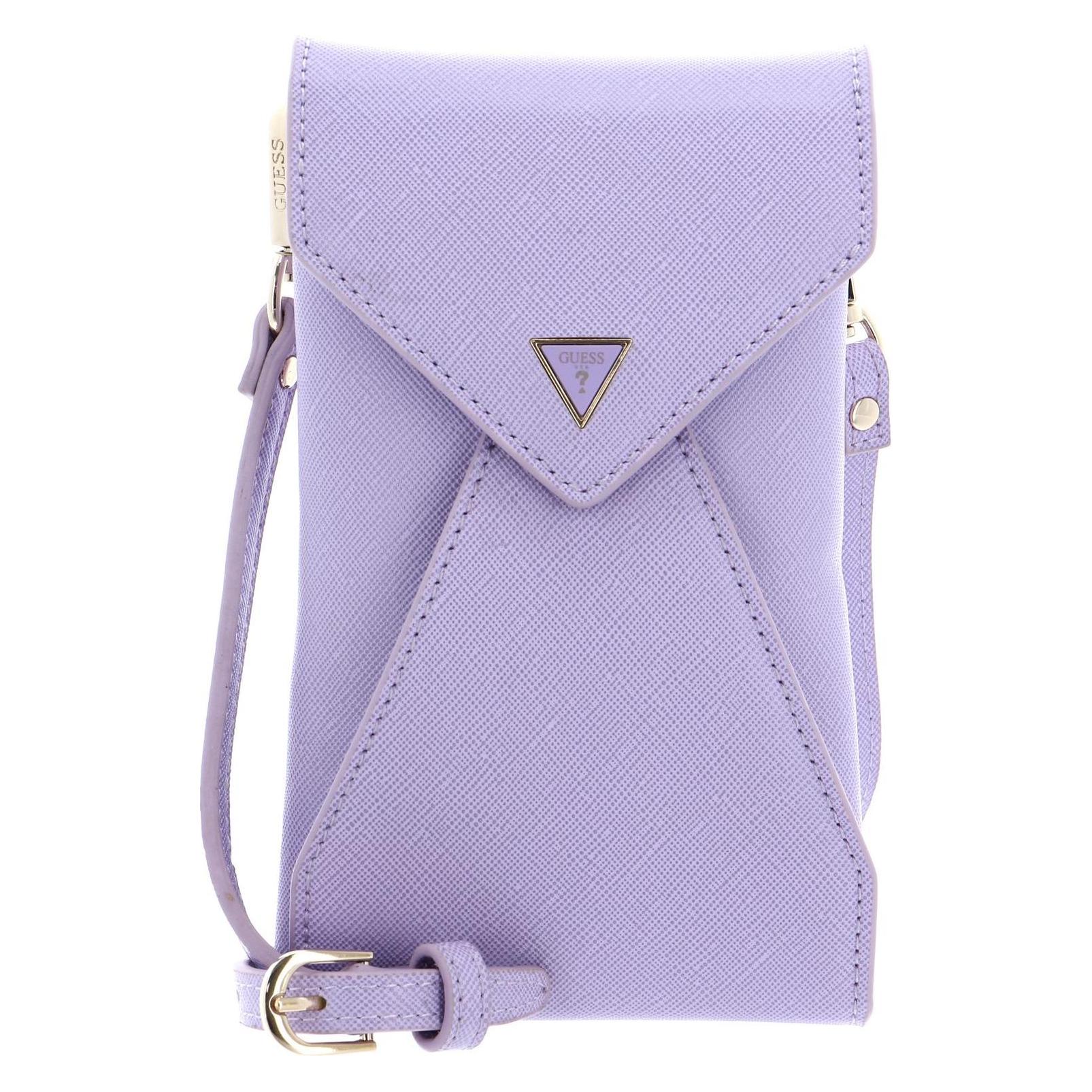 Guess, Damen, Handtasche, Phone Case, Rosa, Violett