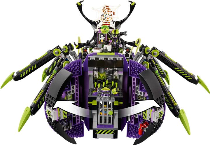 Actual product image LEGO Spider Queen Headquarters (80022, LEGO Rare Sets, LEGO Monkie Kid)