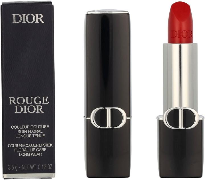 Actual product image Dior Rouge Satin 999 Int24 (999)