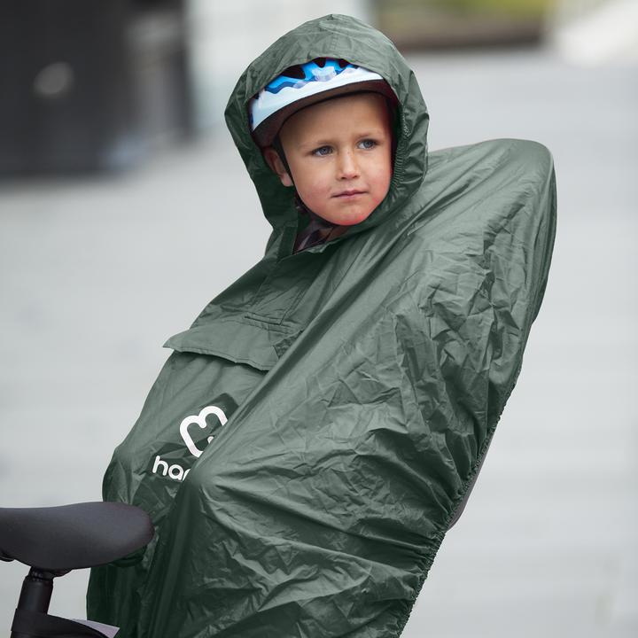 Actual product image hamax Poncho de pluie vert