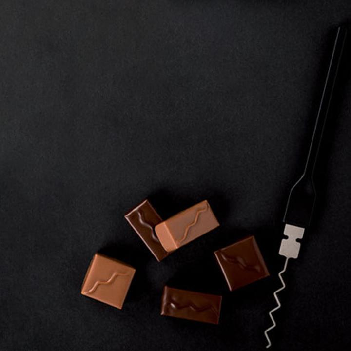 Actual product image Matfer Bourgeat Decor praline fork serrated