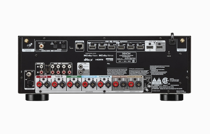 Productafbeelding Denon AVR-S970H (7.1 kanalen, FM, AM)