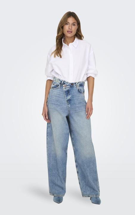 Produktbild Only Weiter Beinschnitt Mittlere Taille Jeans Weit geschnitten jeans (W30/L34)