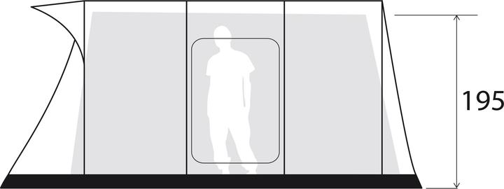Produktbild Brunner Paraiso 5/6 (Tunnelzelt, 24.80 kg, 5 Personen)
