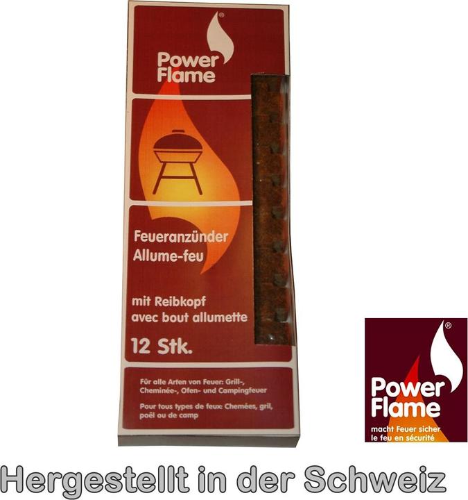 Produktbild Powerflame Anzündriegel 12 Stk