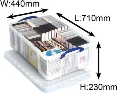 Actual product image Really Useful Box Storage box (71 x 44 x 23 cm, 50 l)