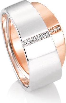 Produktbild Breuning RING - BRILL. 0,055 Ct. H/si (54, 750/18 K Gold)