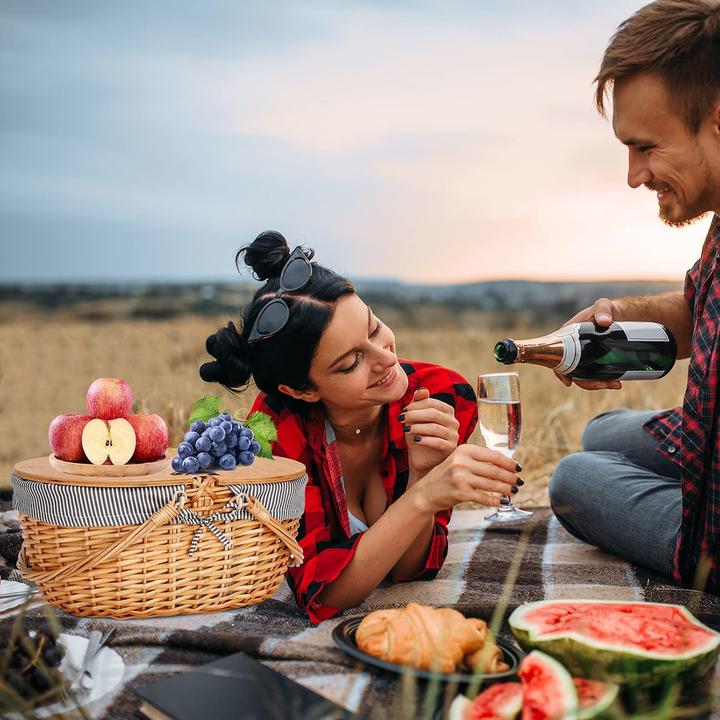 Produktbild Zormy Picknickkorb aus Weidengeflecht