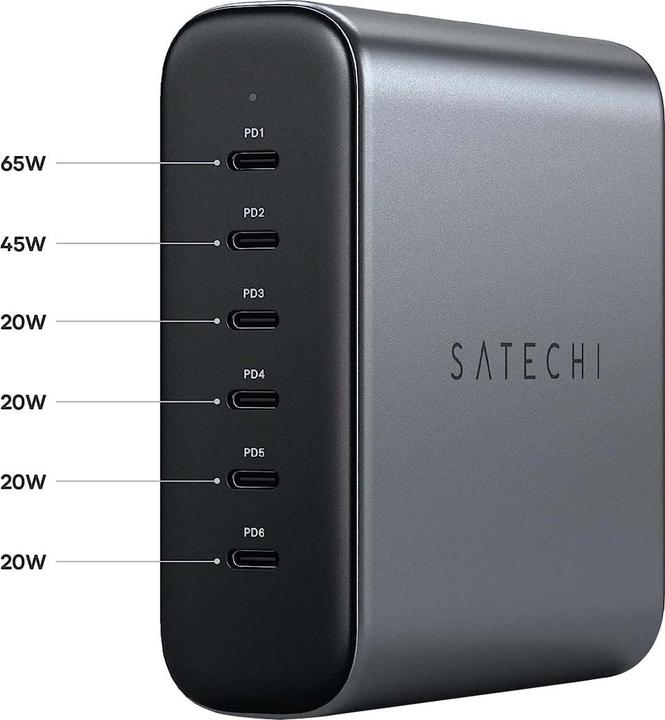 Produktbild Satechi ST-C200GM-EU (200 W, 6 Ports)