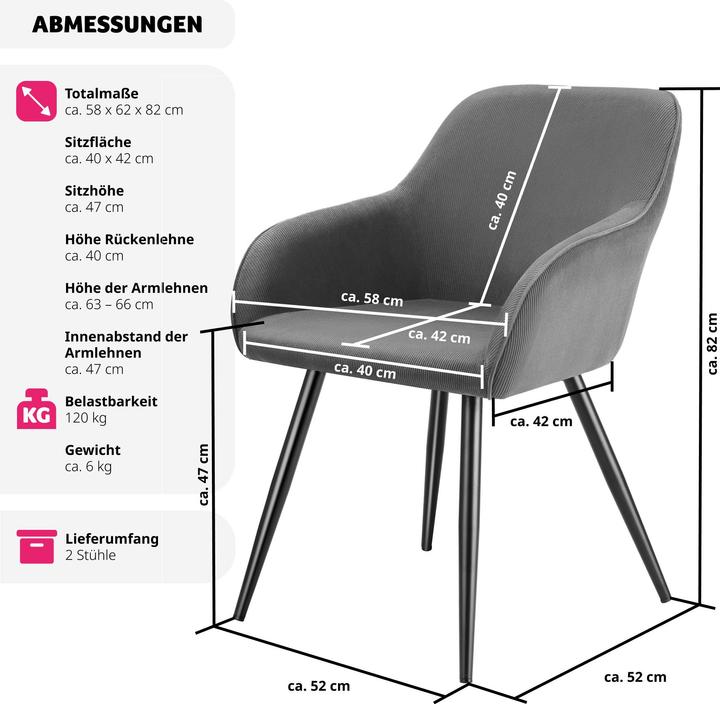 Actual product image tectake Marilyn