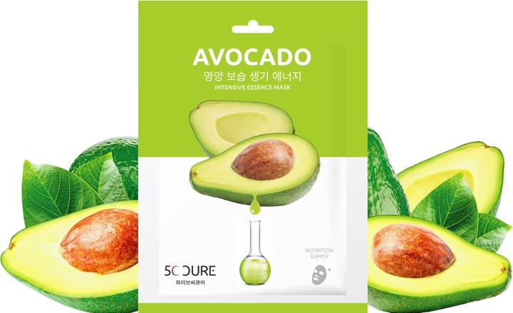 Actual product image 5C Cure Avocado Intensive Essence Mask