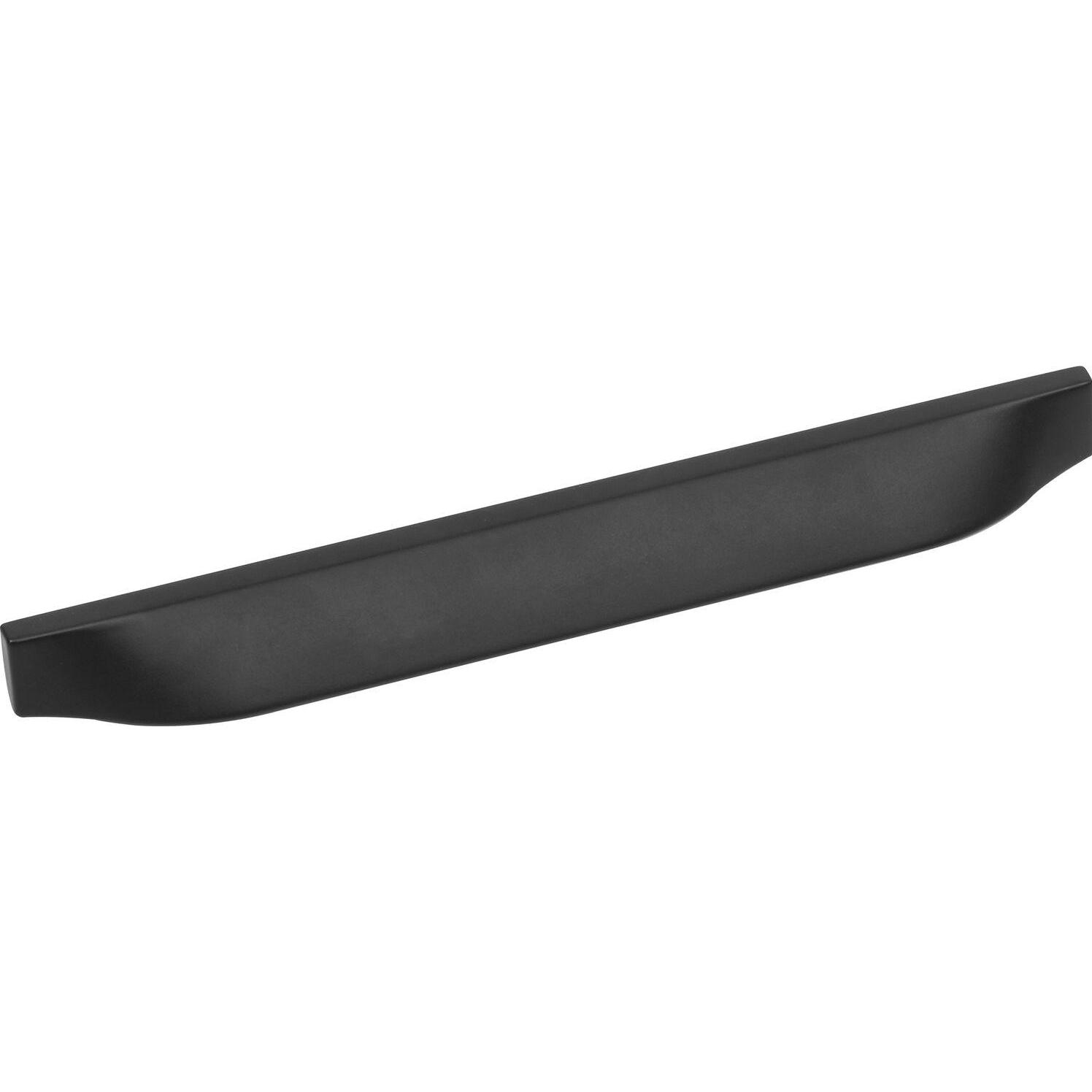 Siro, Möbelgriff, Möbelgriff Kito Breite 190 mm, Zinkdruckguss schwarz matt