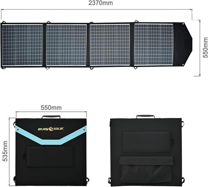 Actual product image Enjoy solar Helios series (200 W, 4.50 kg)