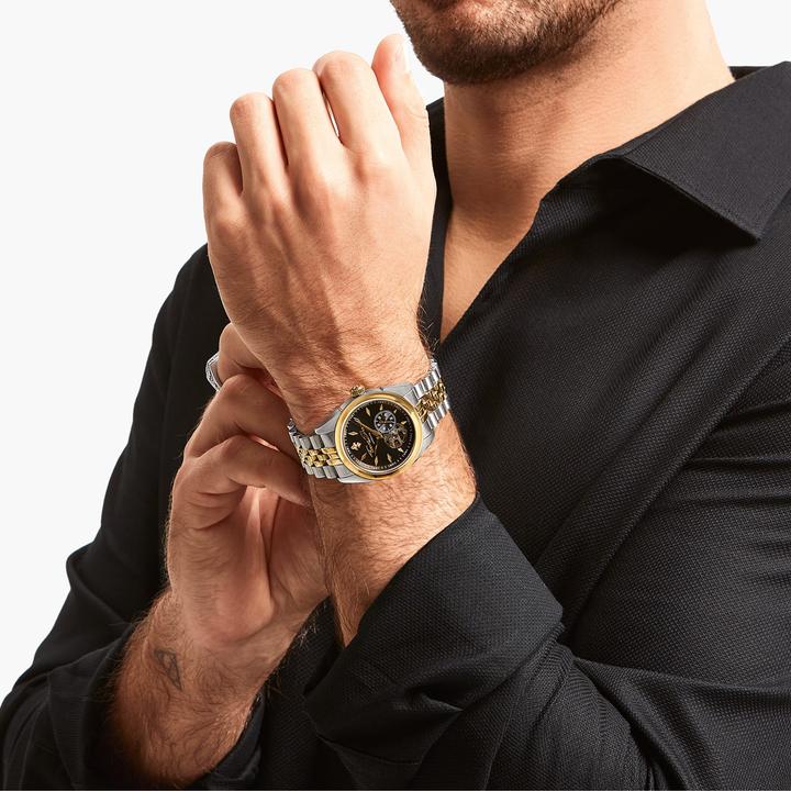 Image du produit Thomas Sabo WA0415-291-203 Unisex Automatik mit Lilienemblem 36mm 5ATM (Montre analogique, 36 mm)