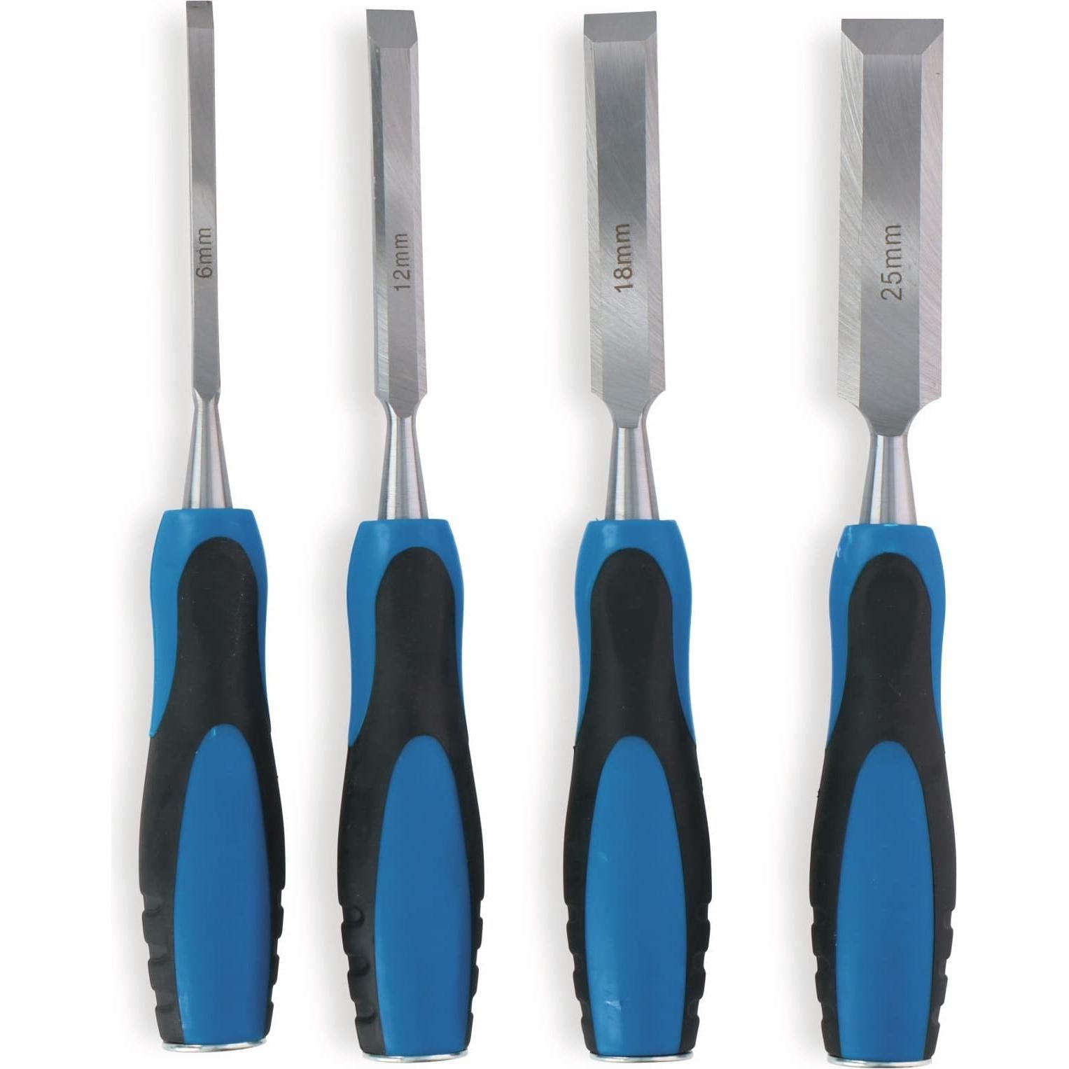 Thumbnail - Kinzo, Beitel + Handhobel, Chisel set 4pcs ST (6 mm)