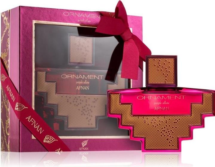 Actual product image Afnan Ornament Purple Allure by Eau de Parfum Spray 100 ml (Eau de parfum, 100 ml)