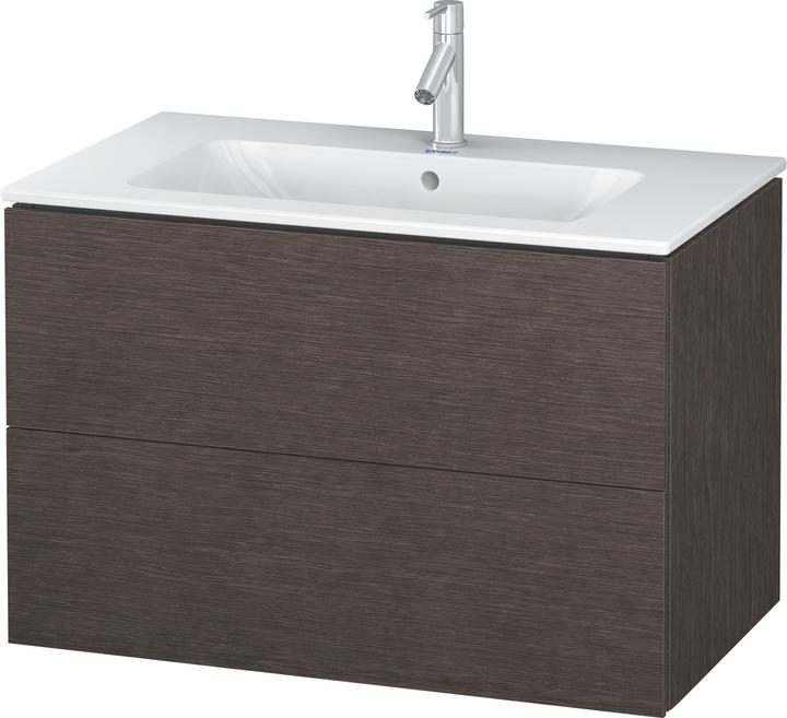 Produktbild Duravit Waschtischunterbau L-CUBE 820x481x550mm eiche dunkel gebürstet (48 x 82 x 55 cm)