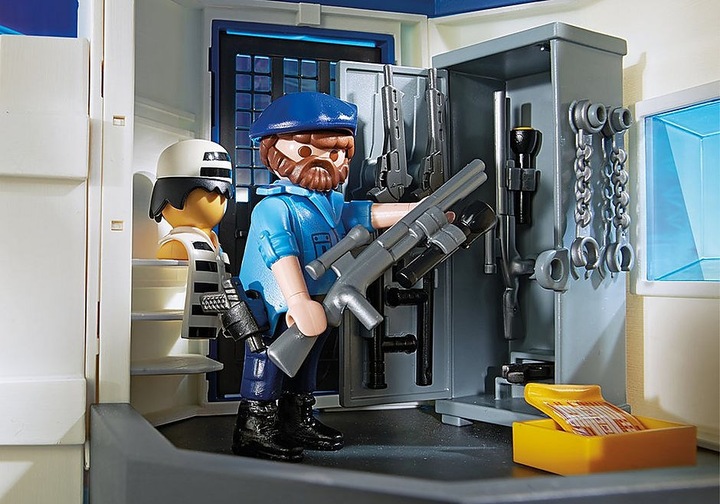 Produktbild Playmobil Polizei-Kommandozentrale mit Gefängnis (6872, Playmobil City Action)