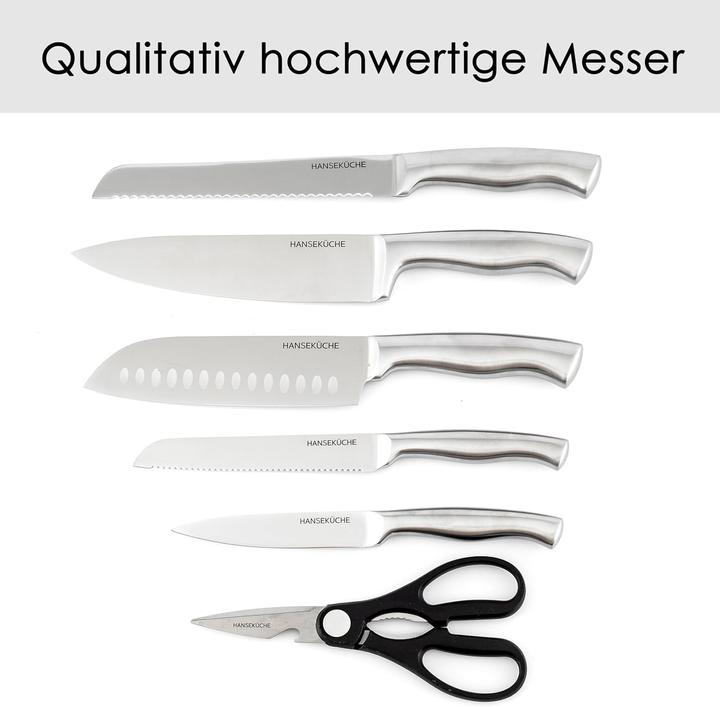 Produktbild Hanseküche HMB-001 Messerblock-Set