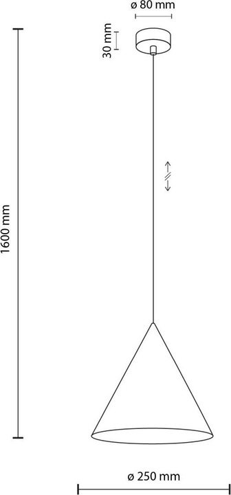 Actual product image Licht-Erlebnisse Pendelleuchte Cody (E27)