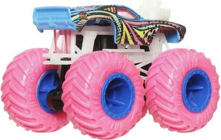 Actual product image Mattel HOT WHEELS Monster Trucks Glow in the Dark GOTTA GO Vehicle