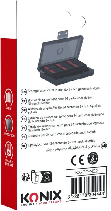Actual product image Konix Game Case (Switch 2)
