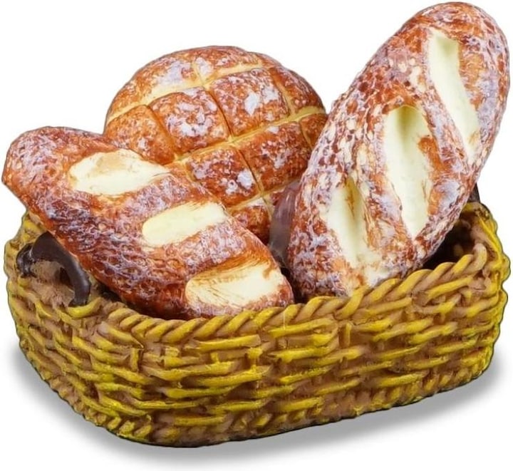 Actual product image Reutter 001.786/5 - Bread basket, filled, miniature