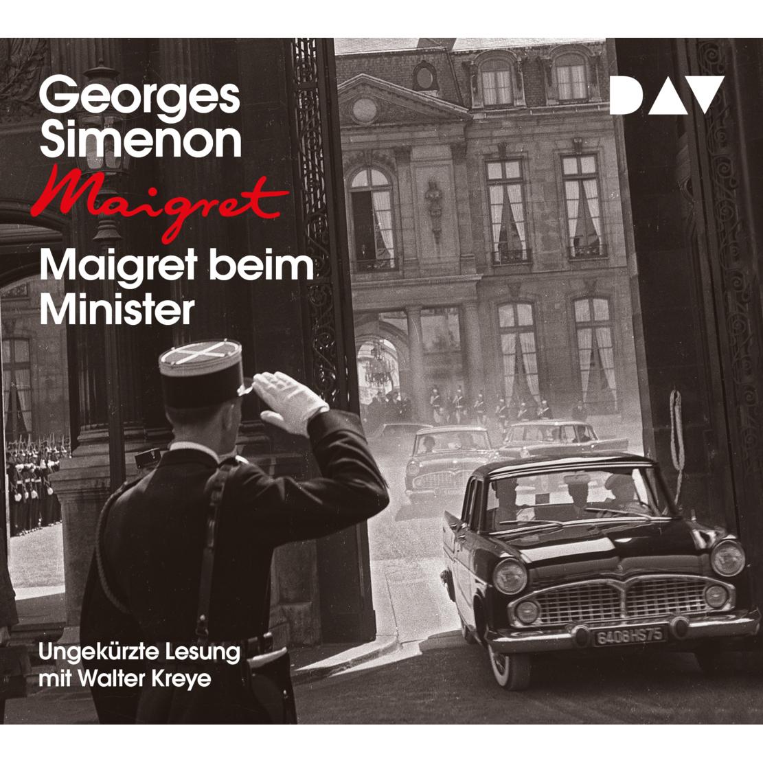 Maigret beim Minister, Hörbücher von Barbara Klau, Hansjürgen Wille, Wolfgang Stockmann, Julia Becker, Georges Simenon