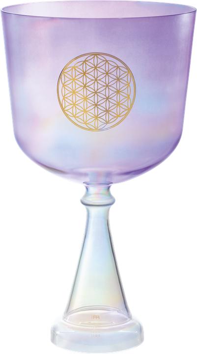Actual product image Meinl 8" Crystal Chalice - Heart Chakra (Percussion)