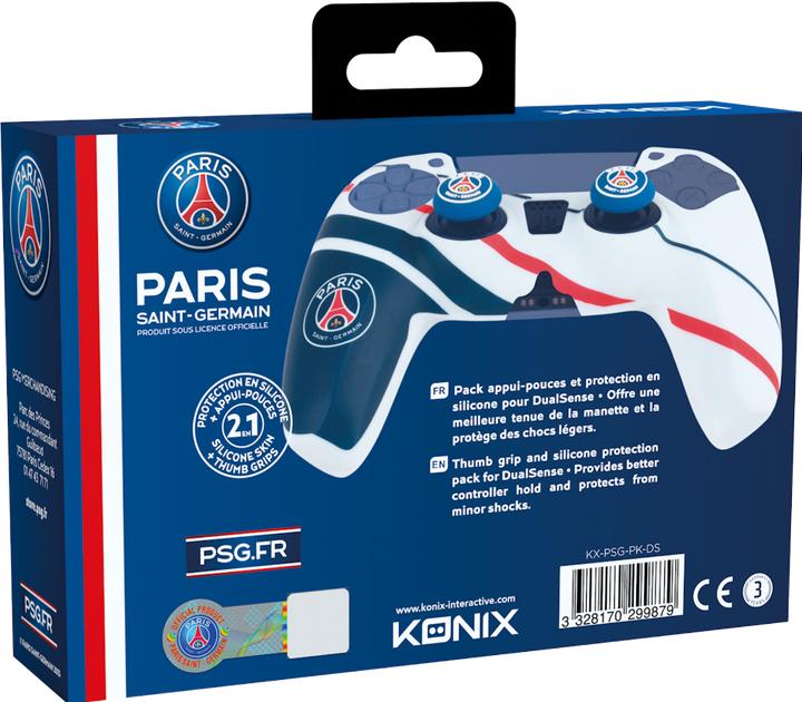 Manette Sony DualSense PS5 – édition PSG, Grise, Ouverte Mais Jamais Utilisée