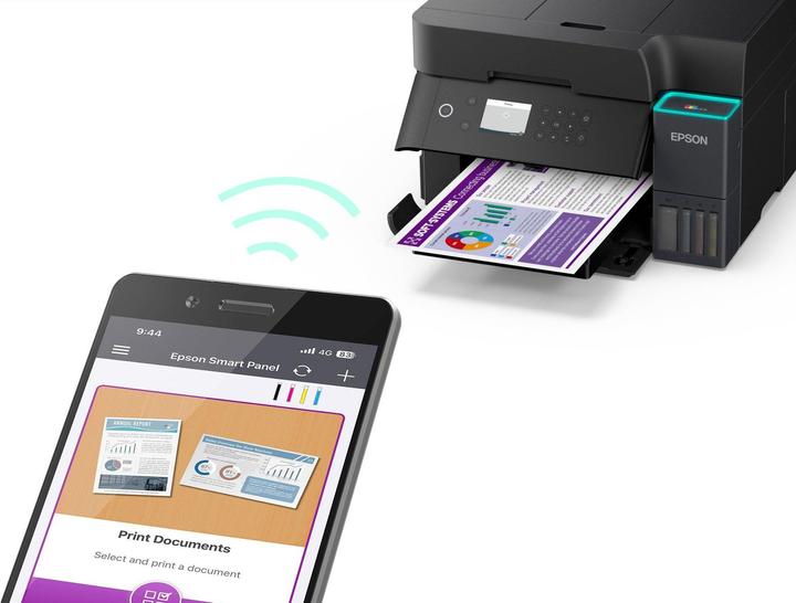 Produktbild Epson Printer Multifunctional printer | EcoTank L6370 | Inkjet | Colour | A4 | Wi-Fi | Black (Farbe)