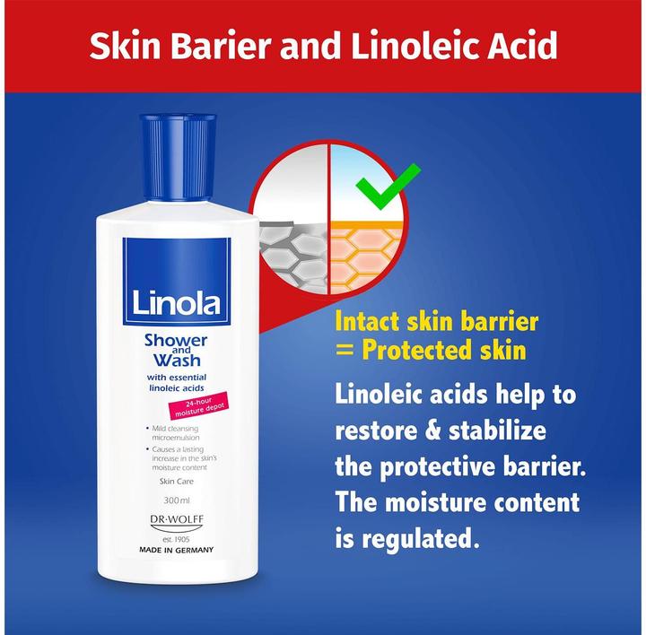 Produktbild Linola Dusch- und Waschgel (300 ml)