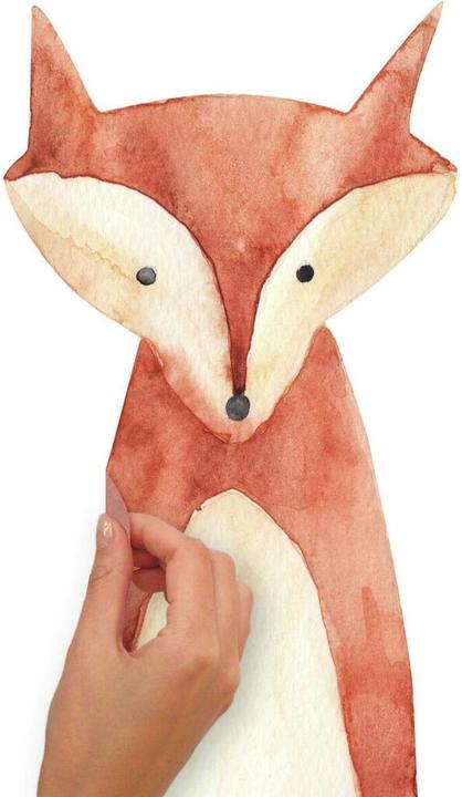 Image du produit Roommates RM - Aquarelle Habitants de la forêt (23 x 37 cm)