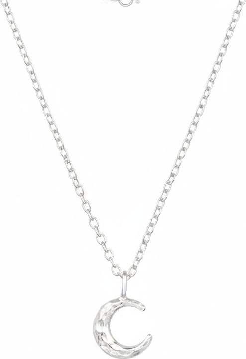 Immagine prodotto Maxte Sterling Silber Halbmond- mit Textur (Argento, 45 cm)