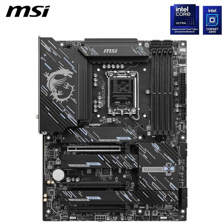Productafbeelding MSI Z890 GAMING PLUS WIFI (LGA 1851, Intel Z890, ATX)