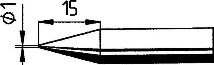 Image du produit Panne de fer à souder longue durée DUR type 842 (Panne de soudure)
