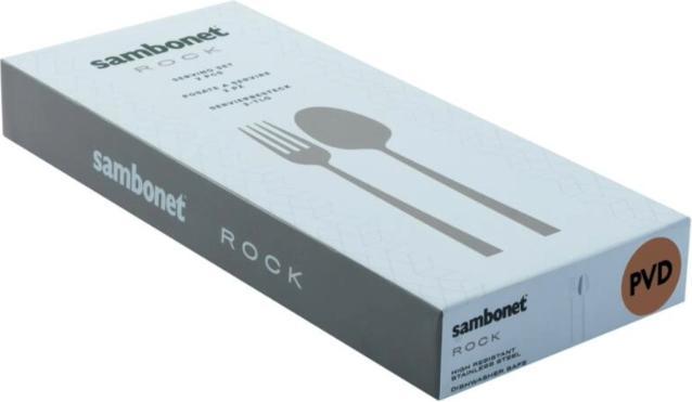 Produktbild Sambonet Rock Servierbesteck 2tlg. Kupfer (Serviergabel)