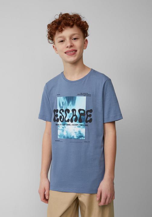 Actual product image S.Oliver T-Shirt Baumwoll-T-Shirt mit 3D-Druck (170, 176)