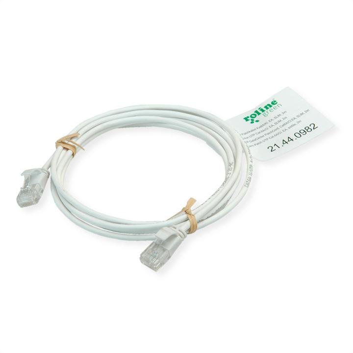 Actual product image Roline UTP patch cable Cat.6A (Class EA), LSOH, slim (CAT6a, 0.30 m)