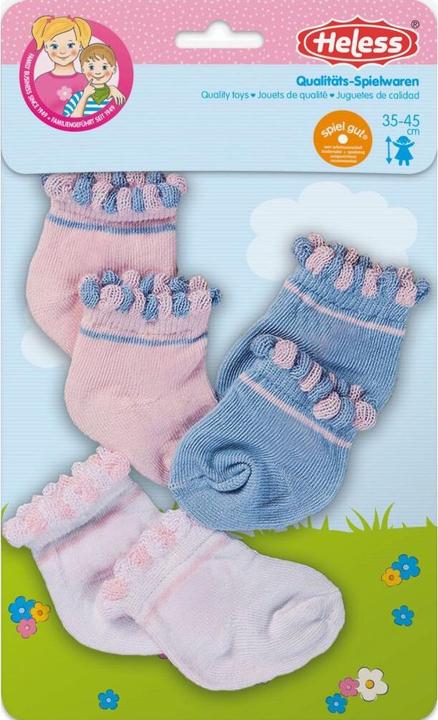 Produktbild Heless Puppe Socken 3 Paar