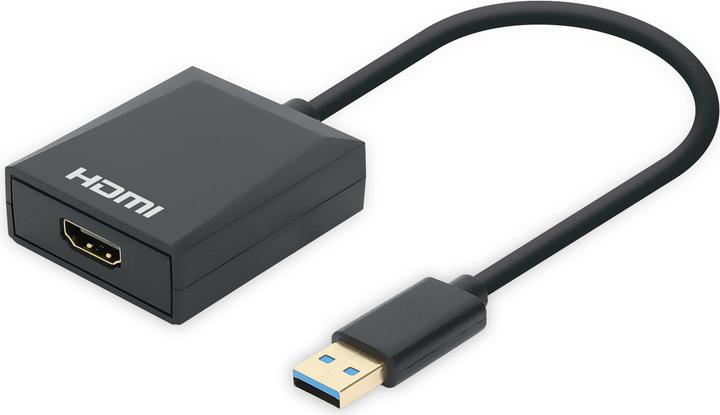 Produktbild Manhattan 1080p USB-A auf HDMI-Adapter (HDMI, 23.40 cm)