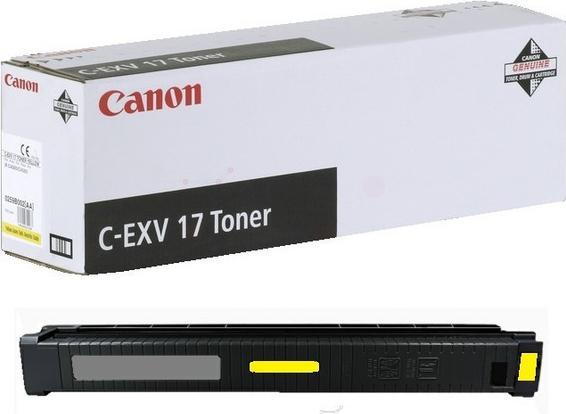 Actual product image Canon C-Exv 17 (FC)