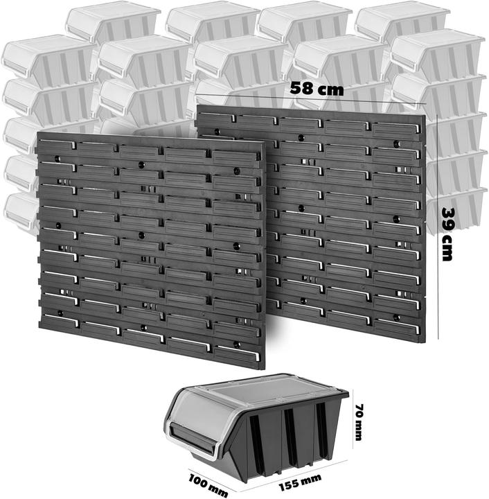 Actual product image Kadax Werkstattwandregal System
