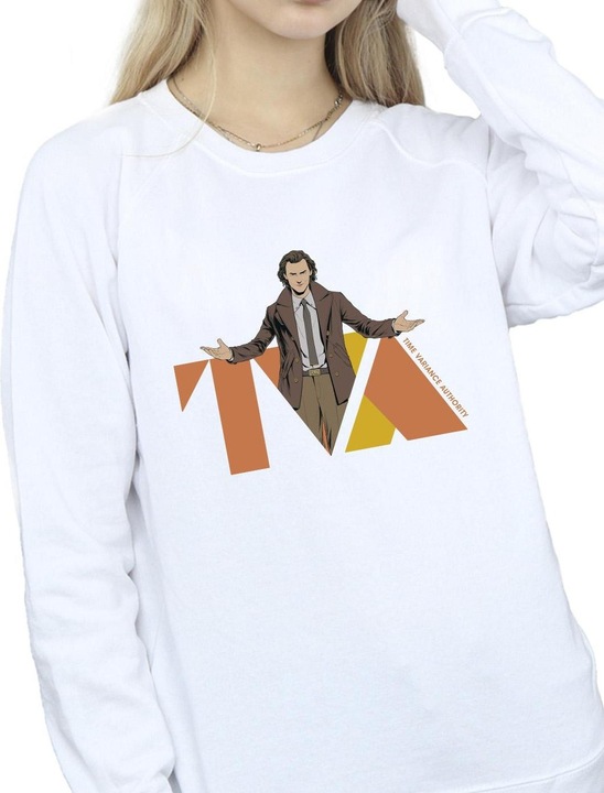 Actual product image Womens/Ladies Loki TVA Pose Sweatshirt (3XL)