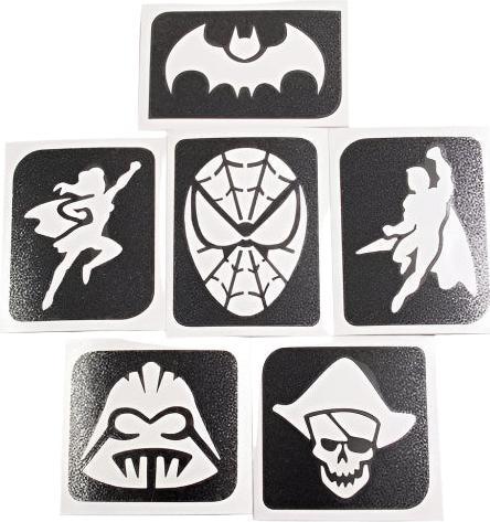 Actual product image Grimas Glitter-Tattoo Set Hero